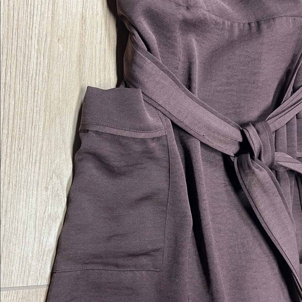 Frank & Oak Deep Brown Midi Dress - Picture 2 of 6